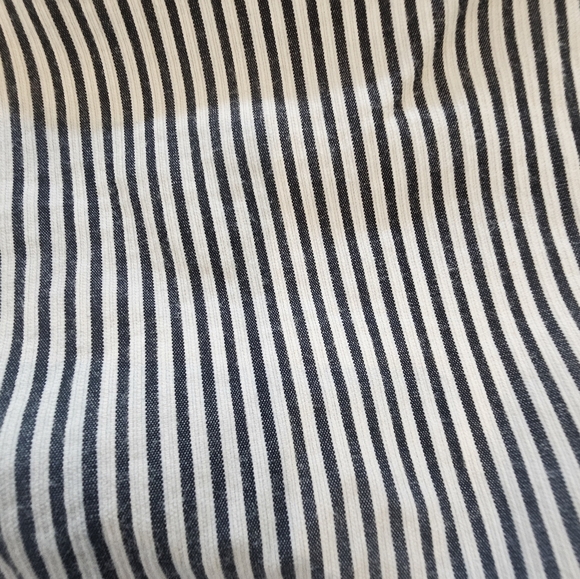 Jones New York Sport Stretch Black White Striped Shorts With Pockets 8 - Picture 9 of 13